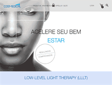 Tablet Screenshot of cosmedical.com.br
